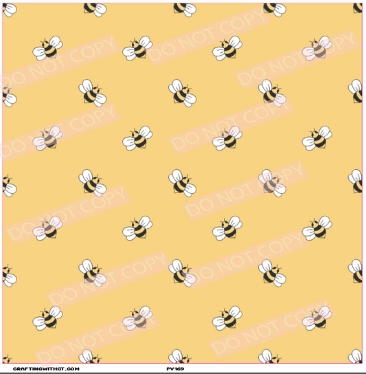 PV169 minimalist bees sheet