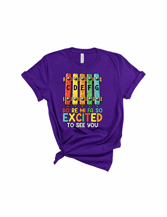 Do re mi fa so Music Teacher shirt