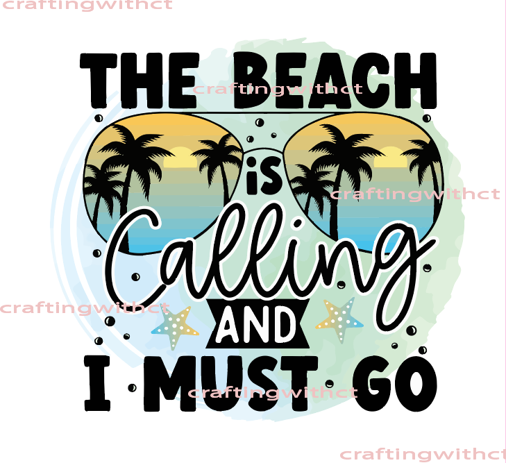 D11 Beach is calling decal