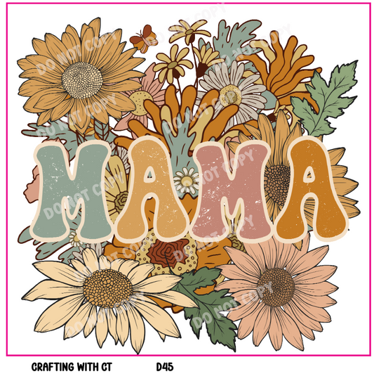 D45 Mama 1 decal