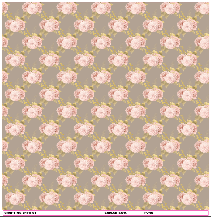 PV42 Floral 3 vinyl sheet