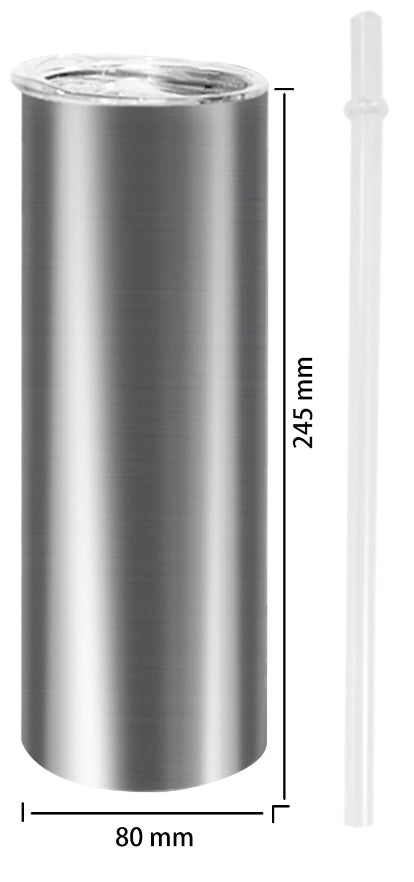 30oz straight tumbler stainless steel insulated