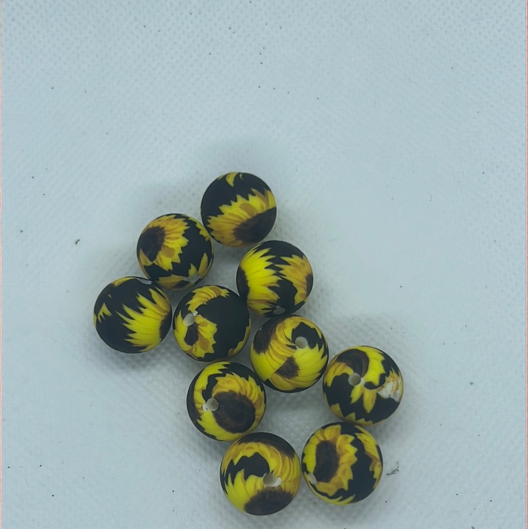 Silicone Beads - print and pattern