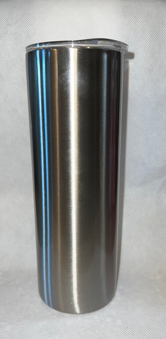 20oz straight tumbler stainless steel insulated