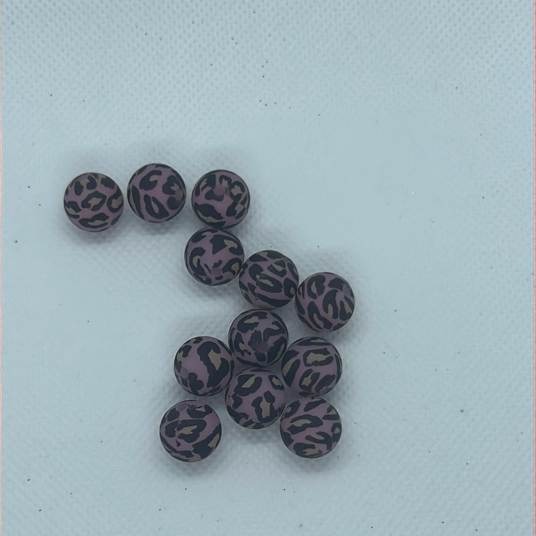 Silicone Beads - print and pattern