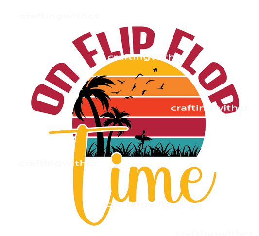 D7 On Flip Flop time decal
