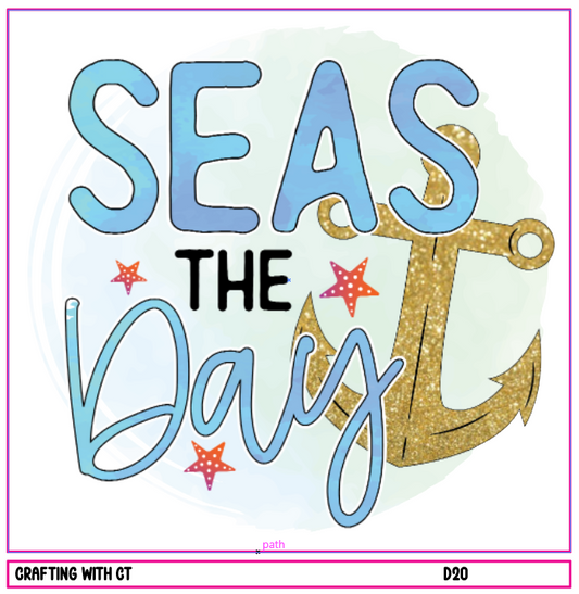 D20 Seas the Day decal